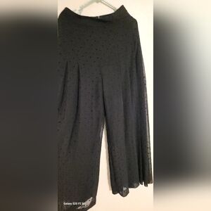 See By Chloe Black Wide Leg Pants